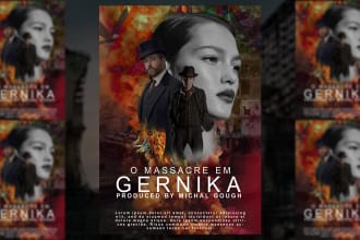 create an eye catching movie poster in 24 hours