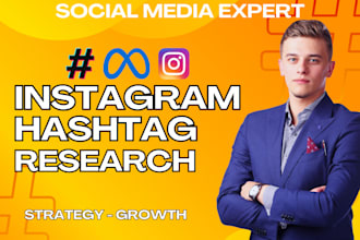 do a social media audit and instagram hashtag research to grow your account