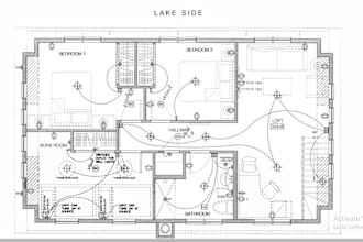 create electrical sld lighting plan and load calculations