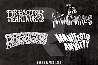make custom calligraphy, hand lettering, typography logo