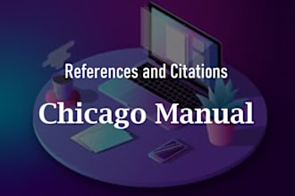rewrite and edit the chicago manual of style references