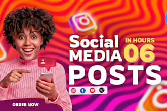 be a professional poster banner flyer maker for social media