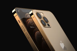 professional 3d smartphone packshots