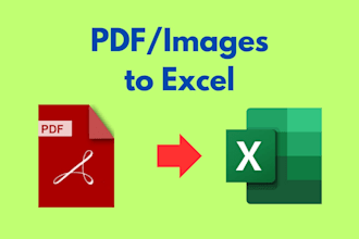convert pdf or images to ms excel and google sheets