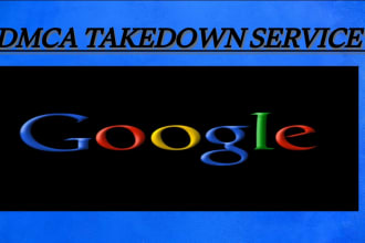 report infringing content from  google search and images under dmca