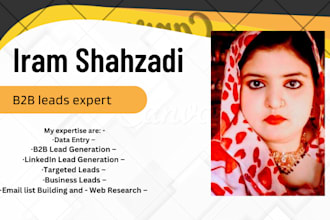 do b2b lead generation, email address, linkedin