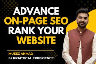 do wordpress onpage SEO with rankmath and yoast