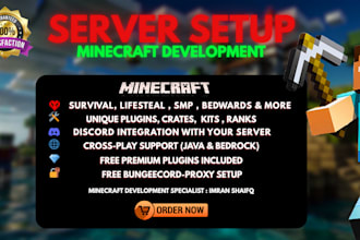 setup your minecraft server
