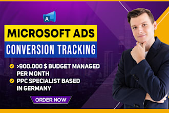 set up microsoft ads conversion tracking for ecommerce or leadgeneration