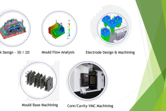 make 3d design, molding tool, cad design