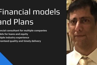 formulate financial plans, projections, forecasting, valuation, football field