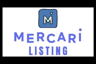 quickly create a listing on mercari store