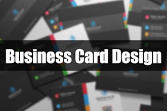 create luxury business card with qr code for you