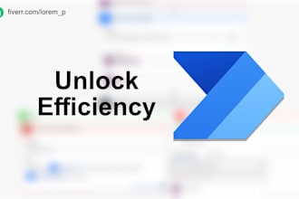 develop power automate workflows to automate the repetitive tasks