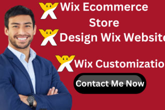 build wix store or wix ecommerce website, add product
