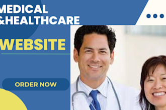 design professional responsive wordpress website for any medical profession