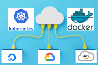 devops with github, docker, kubernetes, aws, gcp, azure