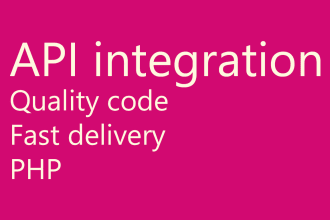 do API integration in PHP