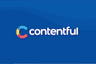 create contentful next js react web site