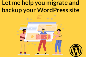 professional wordpress website maintenance, backup, and migration