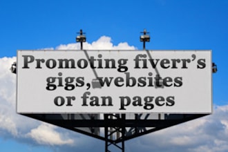 promote your gig, website or fan page to over 50000 people on my site and facebook/twitter accounts