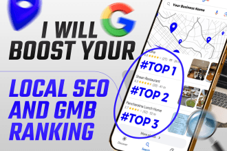 boost your local SEO and gmb ranking