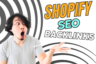 do shopify SEO with high authority backlinks