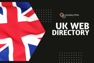 build UK high da web directory backlinks