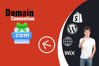 do connect your domain to shopify and web apps
