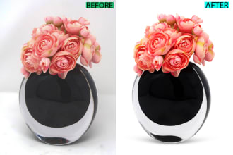 product image editing and background removal professionally