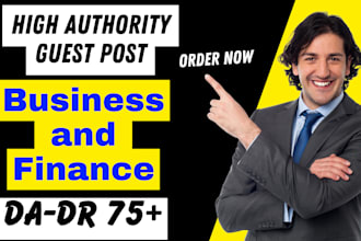 do business and finance guest post with high da finance dofollow backlinks