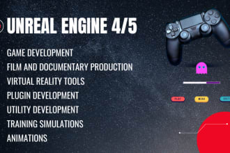 provide all services for unreal engine