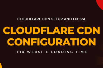 cloudflare cdn setup and fix SSL, fix website loading time