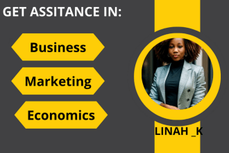 write business, marketing, and economics paper