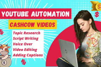 automate your youtube channel and make cashcow videos