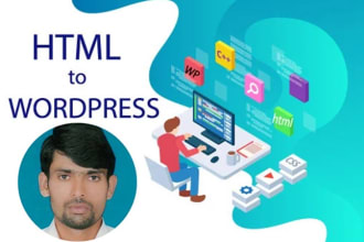 convert HTML to wordpress