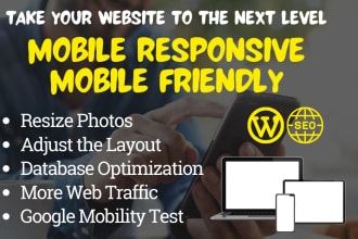 do wordpress website mobile responsive, friendly, pagespeed insights