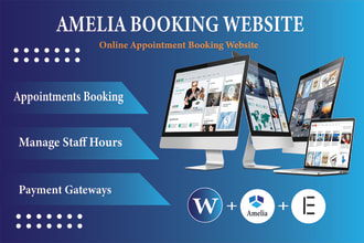 install amelia booking plugin to create professional appointment booking website