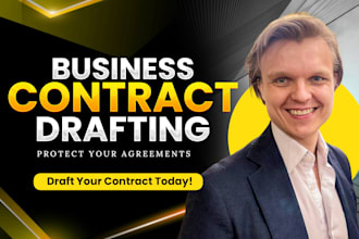 draft your business contracts  and legal agreements under german law