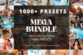 send 1000 lightroom presets