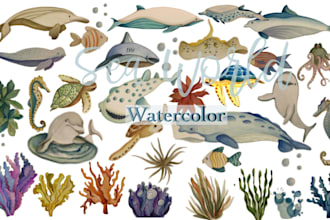 create a watercolor to enchant with its beauty