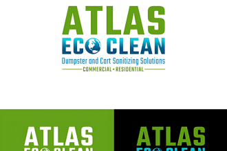 create gorgeous pressure washing cleaning and power washing logo