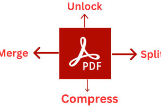 merge, split, compress, and unlock your pdf files