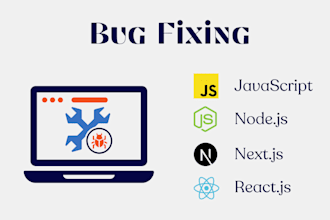 fix bug in javascript, react, next js,node js