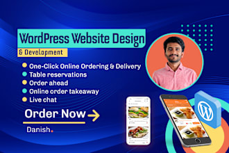 create  restaurant website with online food ordering delivery system