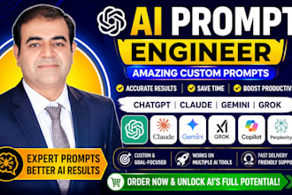 create expert ai prompts for chatgpt, claude, gemini and grok