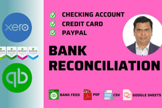 do expert bank reconciliation in quickbooks online bookkeeping clean up, xero
