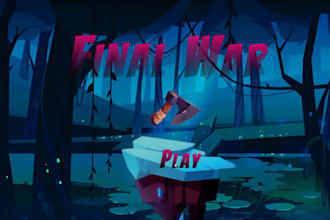 make UI design of game at unity with animation