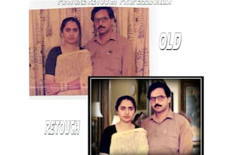 restore, edit, colorize and fix your old photos in photoshop
