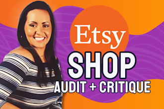 do etsy shop SEO audit critique to boost sales and rank
